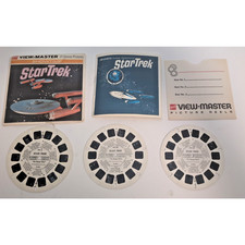 Vintage 1968 Star Trek The Omega Glory View-Master 3 Reel Set GAF B 499 Complete