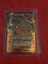 Pokémon TCG Rayquaza-Ex Dragon Exalted Card 123/124 Holo Full Art Ultra Rare