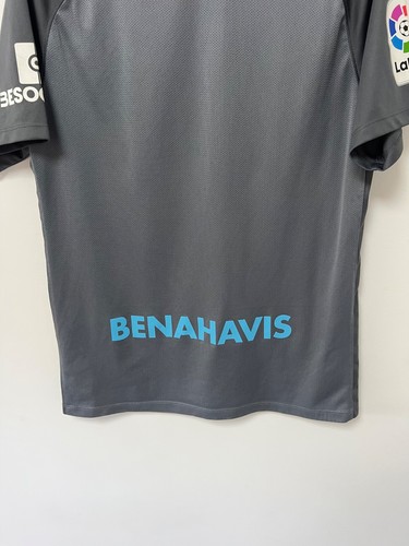 Malaga 2017/2018 Auswärtstrikot Fußballtrikot Nike grau selten Hype Herren Größe Large - Bild 15 von 19