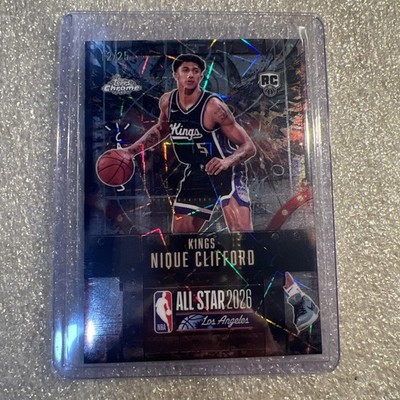 2025-26 Topps Chrome Cactus Jack All Star Exclusive Nique Clifford /25 RC Kings
