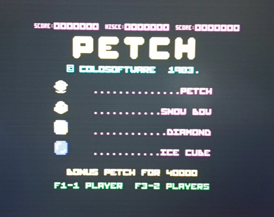 PETCH - RARE Anirog original - Commodore 64 C64 C128 - TESTED See photos - Image 2 of 4