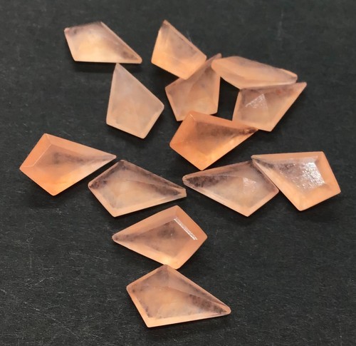 Natural Orange Quartz Kite Cut AAA Loose Gemstone For Assorted All Type Jewelry - Picture 3 of 9