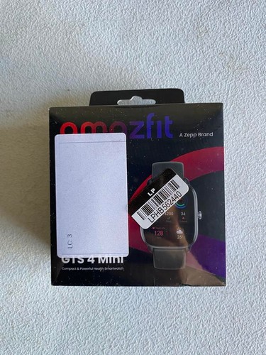 Amazfit GTS 4 Mini Smartwatch - Midnight Black