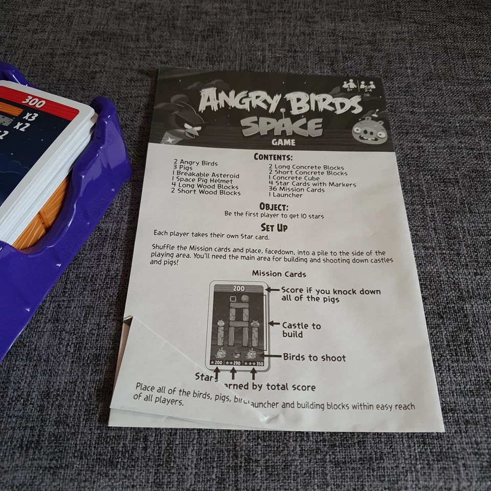 Angry Birds Space Game Planet Block Version 2012 - 100% Complete - Image 3 of 3