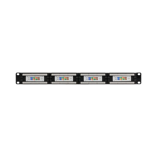 Cat5e RJ45 UTP UnShielded RJ45 Ethernet 110 Network 1U Patch Panel 24-port 19'' - Picture 3 of 3