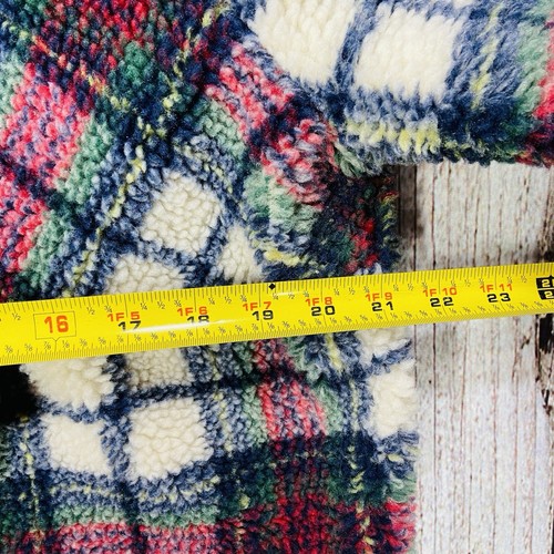 Vineyard Vines Sweater Womens M Medium Red Green Tartan Plaid Pullover Popover - Picture 6 of 24