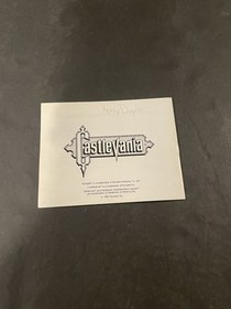 castlevania nes solo manuale