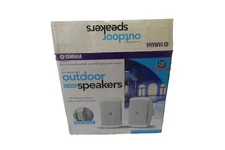 Open Box Yamaha All-Weather Outdoor Speakers NSAW150W 2-Way 5” Woofer ½” Tweeter