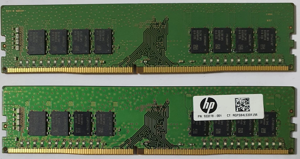 Samsung 16gb (16GB x 2) 32gb total  DDR4 PC4-2666V M378A2K43 PC RAM - Image 2 of 2