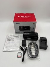 Canon Vixia HF R72 Camcorder Video Camera Black Full HD w/57x Zoom Bundle