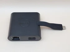 Dell Adapter-USB-C to HDMI/VGA/Ethernet/USB 3.0 - Black [Tested]