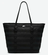 NWT Nike Sportswear RPM Tote (26L) Black White Cord Zipper Bag Travel FJ0439-010