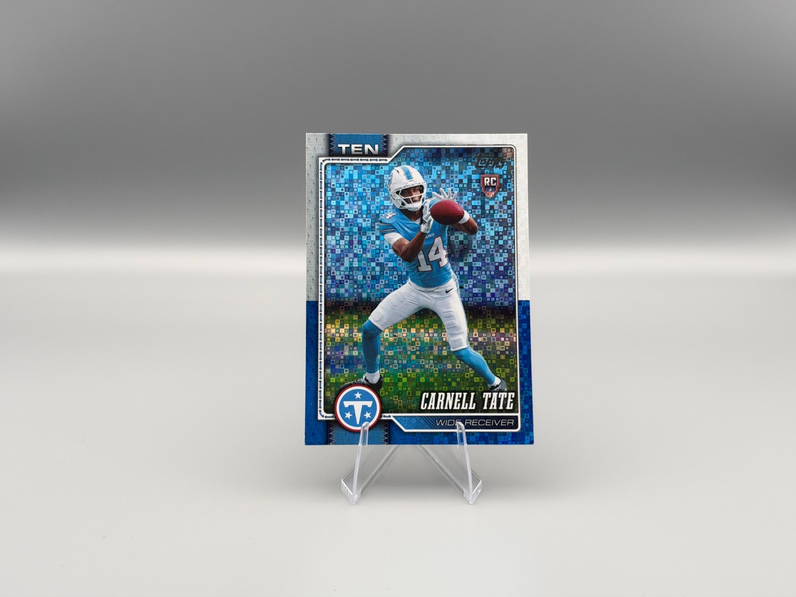 2026 Topps Carnell Tate RC White & Blue Tennessee Titans #318