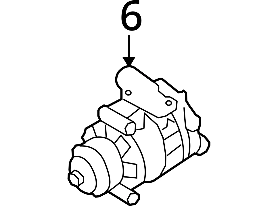 08 09 10 11 12 Compresor aire acondicionado AUDI S5 Foto 4 de 4