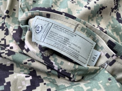 実物Crye AOR2 コンバットシャツNavy Custom G2 New Crye Precision AOR2 Navy Custom Field Shirt Large Long