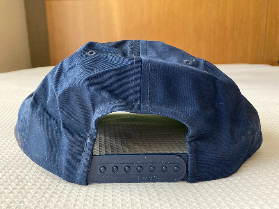 Roger Federer RF Hat Cap Blue Red - Image 3 of 4