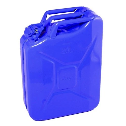 Wavian Steel Fuel Jerry Can - Blue - NATO / UN Spec