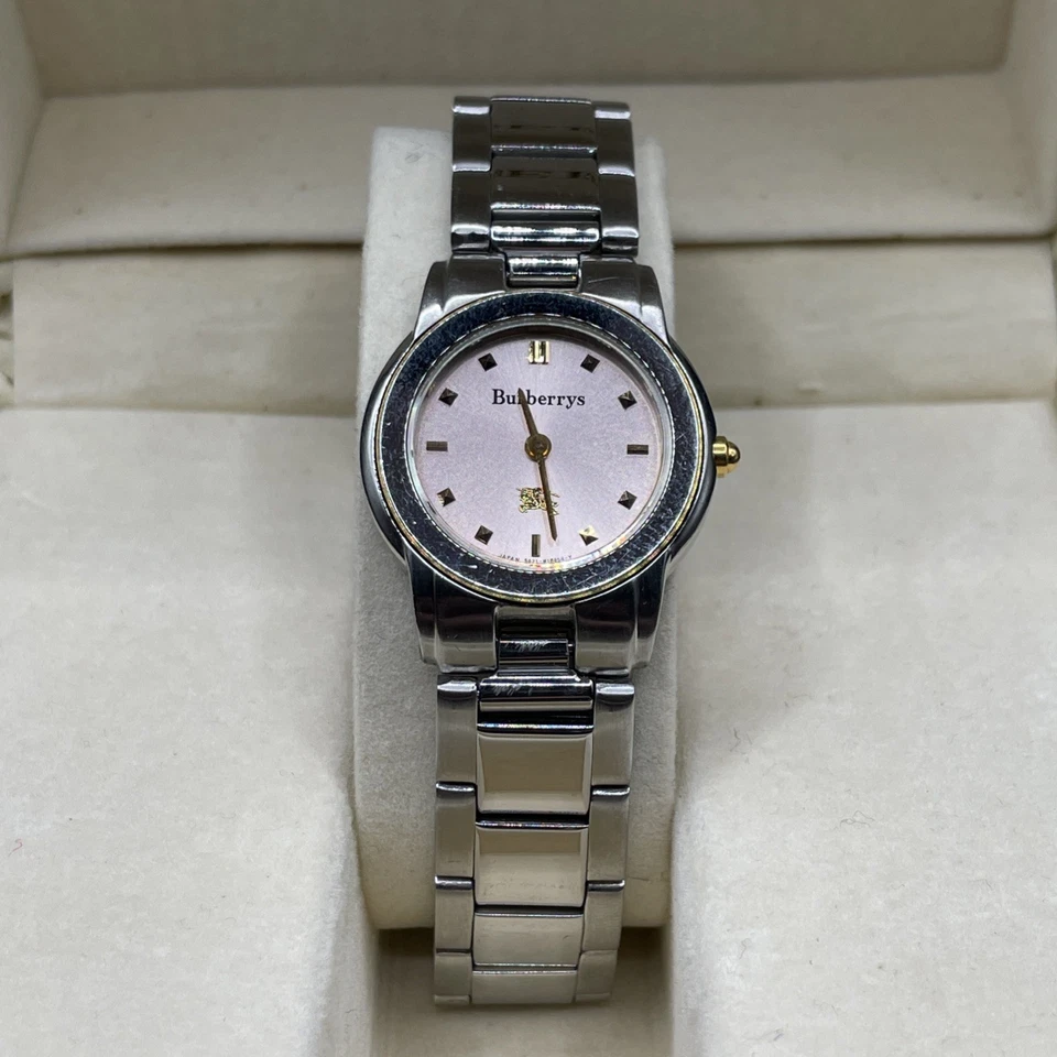 Burberry’s 5421-M11399 Ladies Analogue Date Quartz 24mm Watch Pink Dial - image 2 of 4
