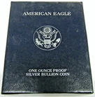 New Listing1999-P Proof American Silver Eagle in OGP w COA