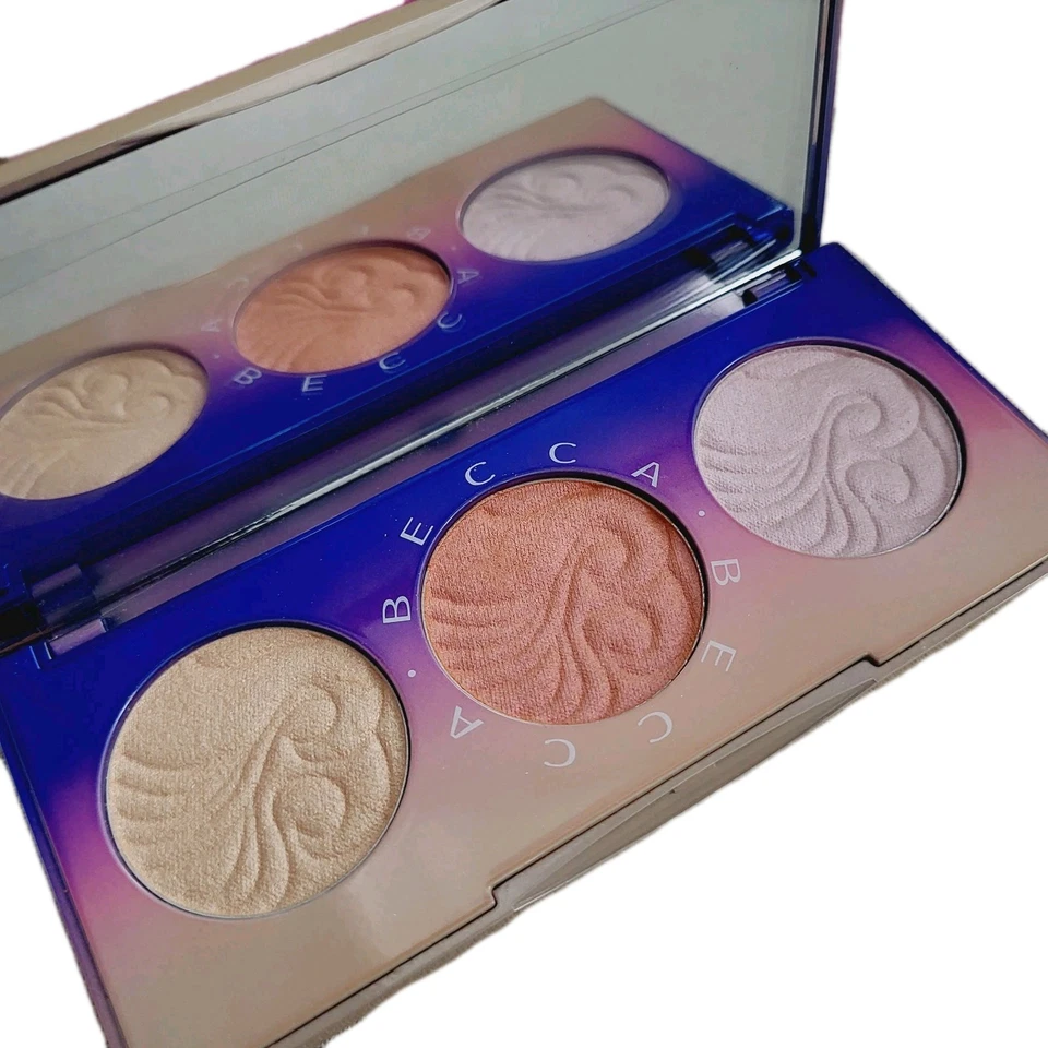 Becca Light Waves Highlighter Palette Pink Sapphire+Prismatic Amethyst+Moonstone - Image 2 of 4