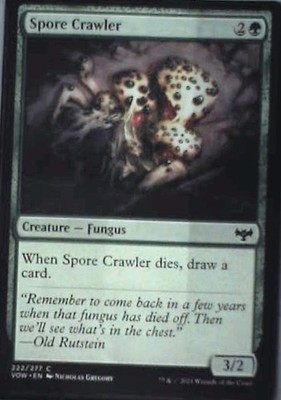 Spore Crawler - Innistrad: Crimson Vow: #222, Magic: The Gathering Nm C257