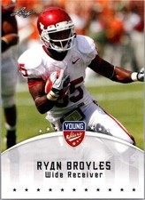 2012 Leaf Young Stars  Ryan Broyles #78