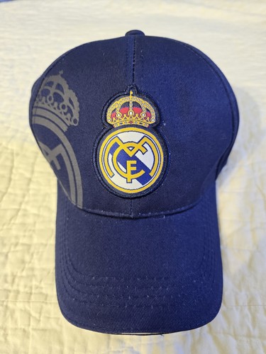 **New** Licensed Real Madrid Official Licensed Soccer Cap Adjustable - Navy Blue