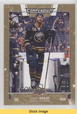 2017-18 Upper Deck Compendium Gold Justin Bailey #29 READ 5yy
