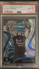2023 WWE PANINI REVOLUTION ROMAN REIGNS LAVA PARALLEL #ED /10