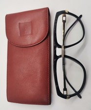 Yves Saint Laurent Large Eye wear with Box Italy late 80's Vintage sunglasses