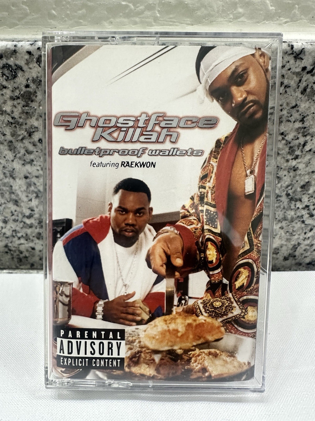 Ghostface Killah 2001 Bulletproof Wallets Cassette Starks Epic Sony