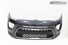 2020-2022 KIA SOUL FRONT BUMPER COVER PANEL W/ GRILLE GRAVITY GRAY METALLIC OEM
