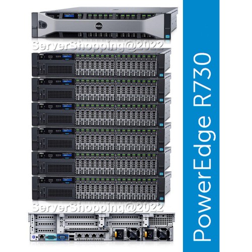 Dell PowerEdge R730 2x E5-2699v4 2,20 GHz 16 GB DDR4 H730 2x900GB SAS 10K 2,5" HDD - Zdjęcie 3 z 11