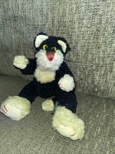 Boyds Bears "Walter" Jointed Plush Cat, J B Bean   9    Retired   1985