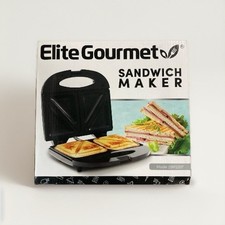 Elite Cuisine Sandwich Maker Black 7170561294...