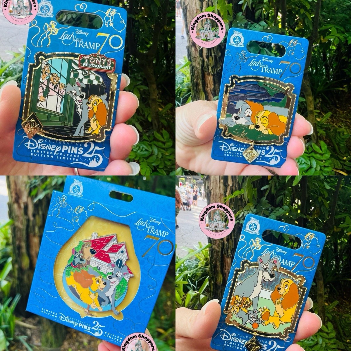 Disney Auctions Lady Tramp わんわん物語　ピンバッジ Disney Auctions Lady Tramp わんわん物語 ピンバッジ - メルカリ