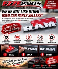 Dodge Ram Chrome Ram Letters W3m Adhesive Included 68302528ab Dodge Ram Chrome Ram Letters W3m Adhesive Included 68302528ab