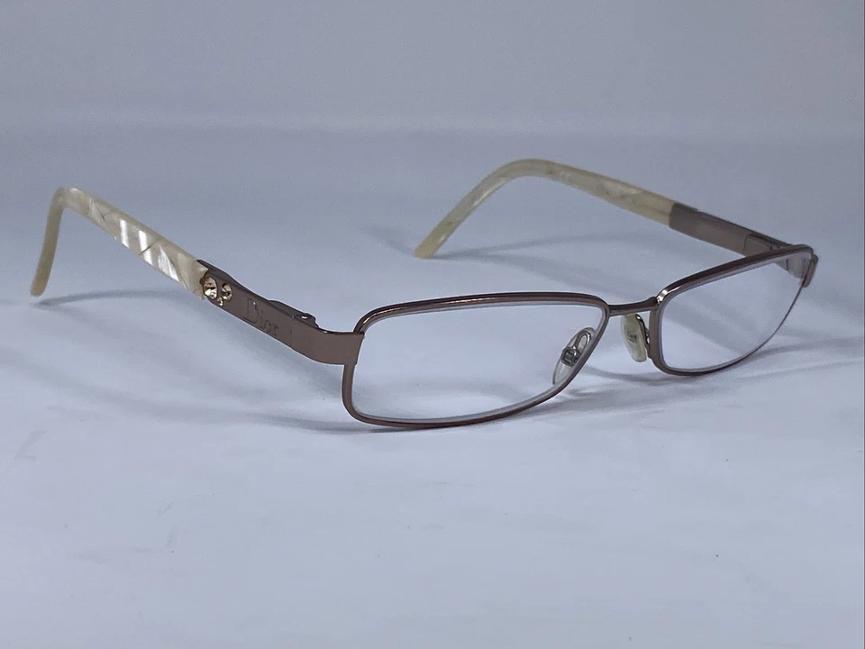 Armação de óculos CHRISTIAN DIOR CD3707 TTN Itália rosa/branco 52-14-130 - Imagem 3 de 4