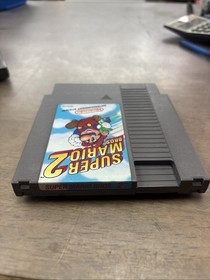 Nintendo NES Super Mario Bros Brothers 2 Cartridge TESTED