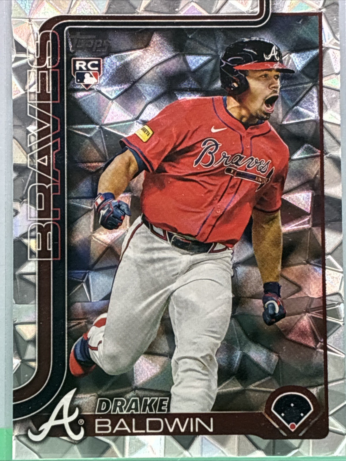 2025 Topps Update Series - Drake Baldwin #US87 Diamanté Foil (RC)