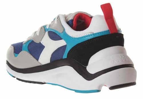 Diadora Whizz Run 501.174340 01 C8017 Dp Ultramarine/Wht/Hawaii - Foto 4 di 5