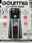 Gourmia Black Gourmia Iced Coffee Maker with 25 fl oz Reusable Tumbler