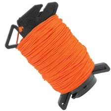 Atwood Rope MFG 125ft Neon Orange Ready Rope Micro Cord Cutting Blade Gear Loop