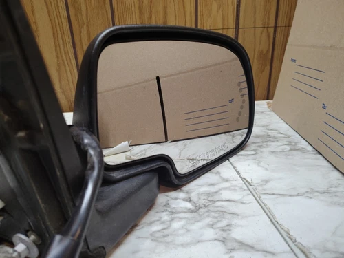 03-06 GMC Sierra Right RH Power Fold /Heated Door Mirror (Textured Black DL3)