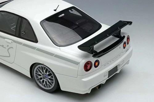 Nissan Mine’s Skyline GT-R BNR34 V Spec 2012 1/18 - EML097B EIDOLON MAKEUP - Picture 4 of 8