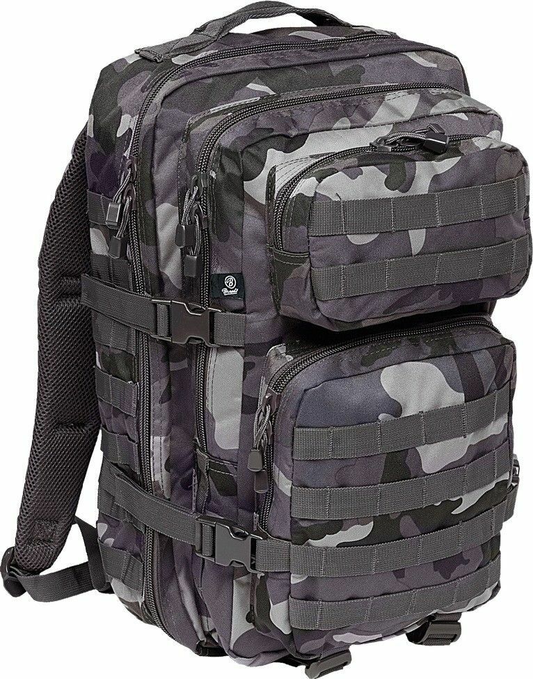 Brandit Mochila Bolsa Hombre Mujer Militar Acampada US Cooper 40 Litros Tallas