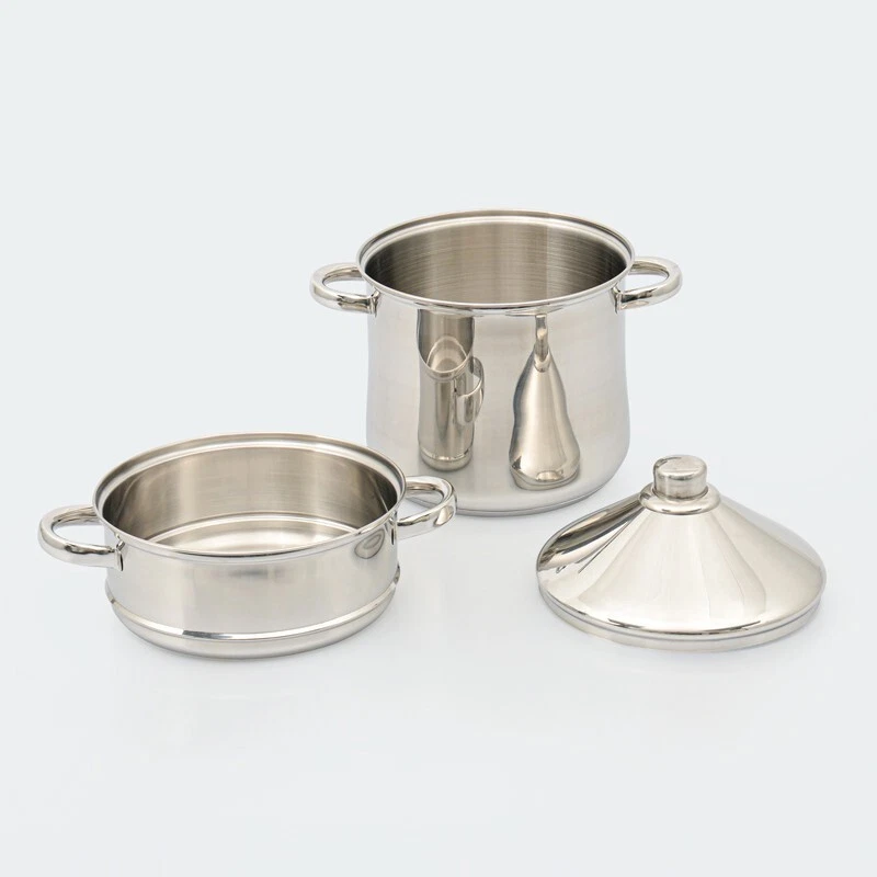 BAUMALU - COUSCOUSSIER TAJINE INOX , TOUS FEU ET INDUCTION - Photo 4/4