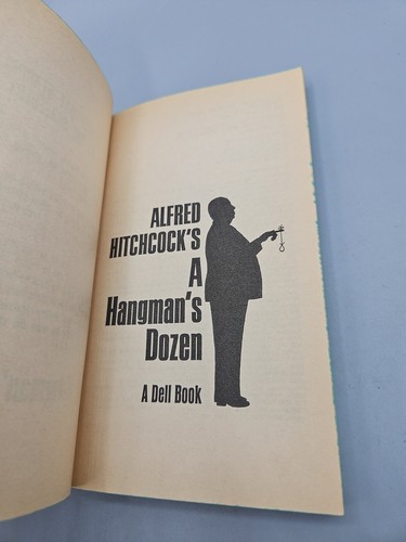 1973 Alfred Hitchcock's A Hangman's Dozen (DELL Paperback) - Very Good - Picture 3 of 5