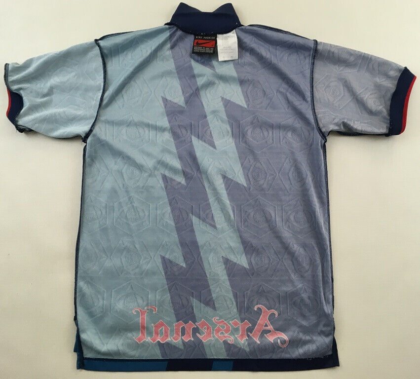 Arsenal London 1995 1996 away Nike JVC vintage shirt jersey Arsenal London 1995 1996 away Nike JVC vintage shirt jersey
