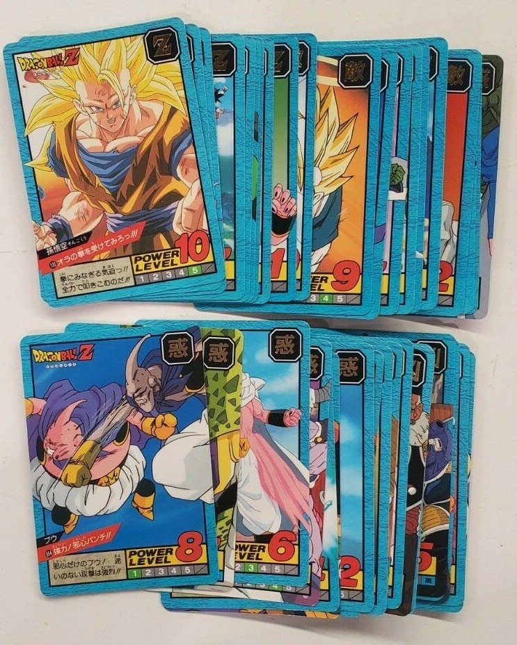 Dragon Ball Z Series 12 PRISM POWER LEVEL Full Set 44 cards Dragon Ball Z Series 12 PRISM POWER LEVEL Full Set 44 cards